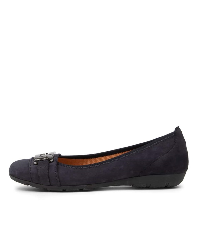Gabour | Exclusive Mehr Ballerines En Daim Bleu Nuit